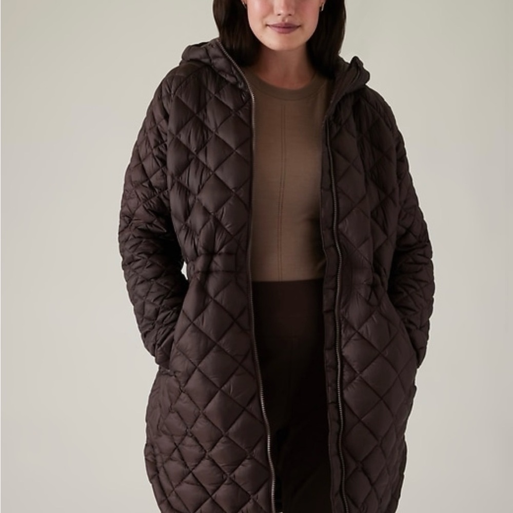 ATHLETA Whisper Featherless Puffer Parka - NWT